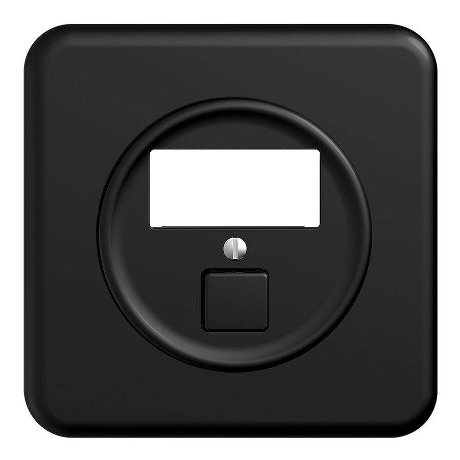 Set frontale STANDARDdue QMI p.rilevatore movimento pirios 180 R eco plus, nero