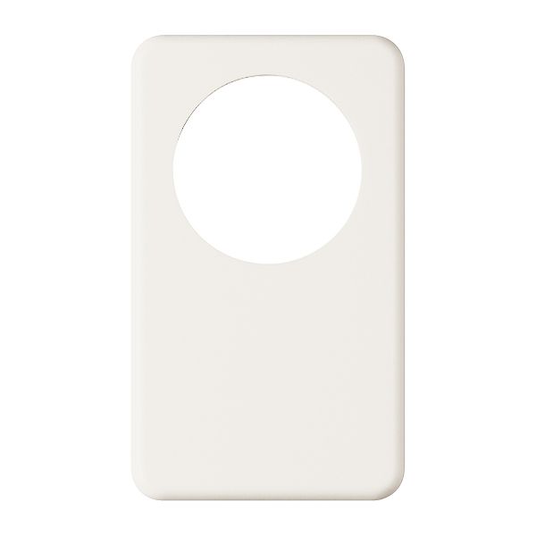 Placca di copertura I-I 58mm +cieca bianco