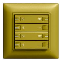 UP-Dimmer ZEP 2K/4T Zentral-Nebenstelle Szene LED EDIZIOdue olive