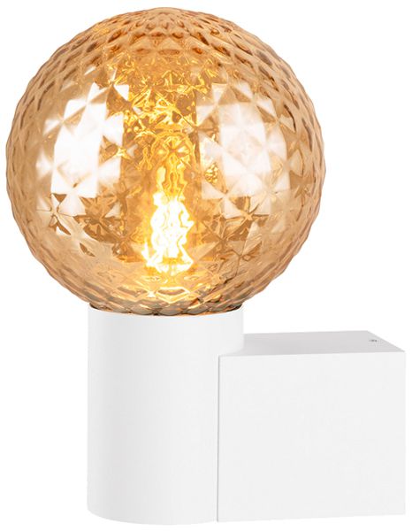 Applique SLV VARYT E14 1×6W IP44 REG 119×60×80mm bianco