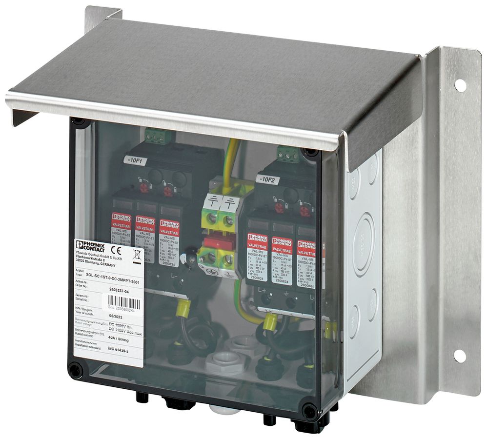 Wetterschutzdach PX SOL-WR-1818-AISI304