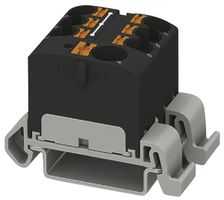 Verteilerblock PX PTFIX 10/6X4-NS35A BK