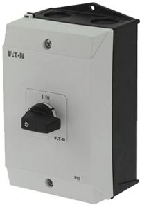 Sectionneur de charge AP Eaton P1-40/I2/HI11 3P 40A 690V IP65 noir