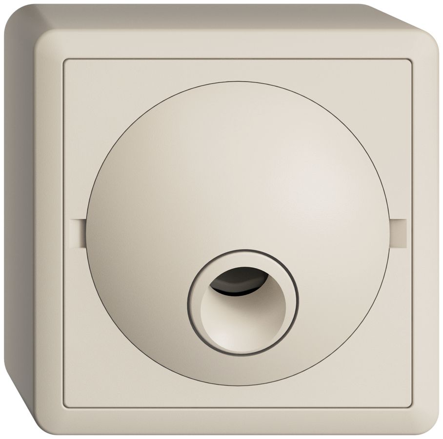 AP-Anschlussdose EDIZIOdue 8L für Rufleuchte, crema