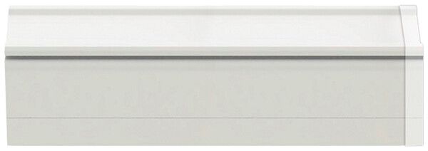 Endstück DOTLUX LINEAselect, 256×64×63mm, aus Stahl, ohne Kabelverschraubung