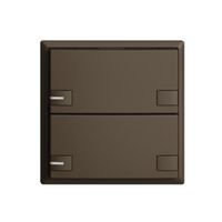 Poussoir KNX RGB EDUE, 250mW, a.LED RGB, 2×poussoir, comm.2×touches, cof