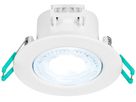 EB-LED-Spot Sylvania SYLSPOT 1×4.8W 360lm RGBW 827…865 IP44 110° DIM Ø87mm weiss