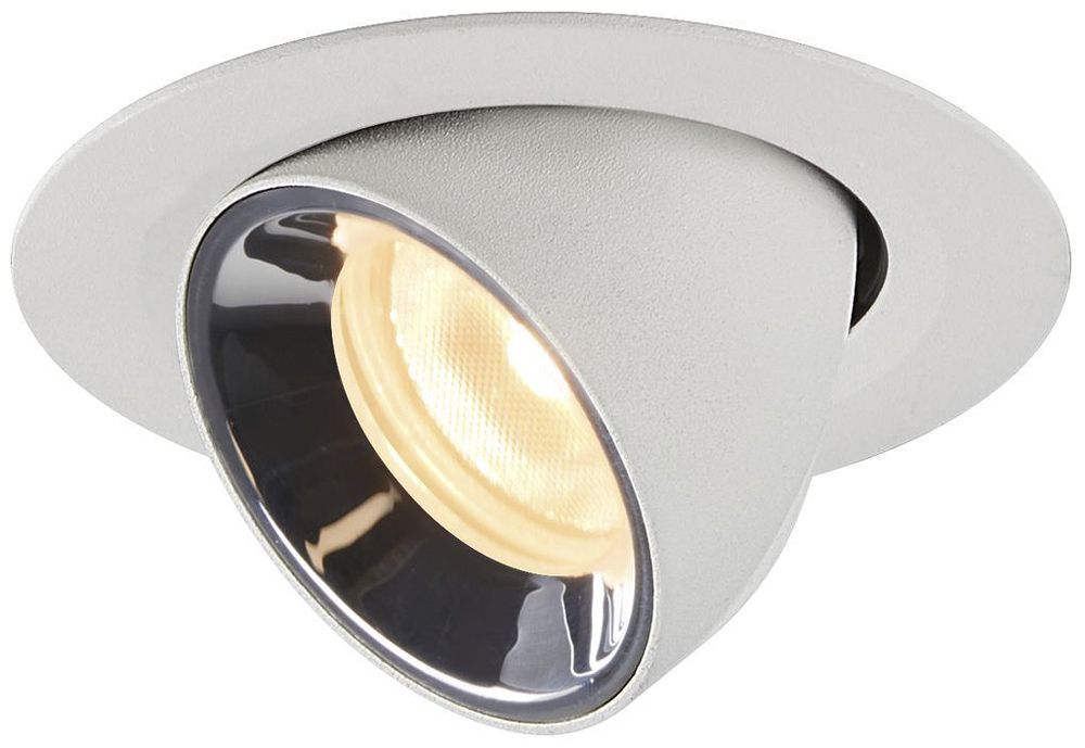 EB-LED-Downlight SLV NUMINOS GIMBLE XS, 7W 200mA 700lm 3000K 40° ws/chr