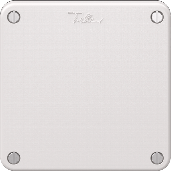 Boîte de dérivation FH NEVO N.CO 5 P 16 A, 400 V, 2.5mm² 3 L+N+PE 87×87mm blanc