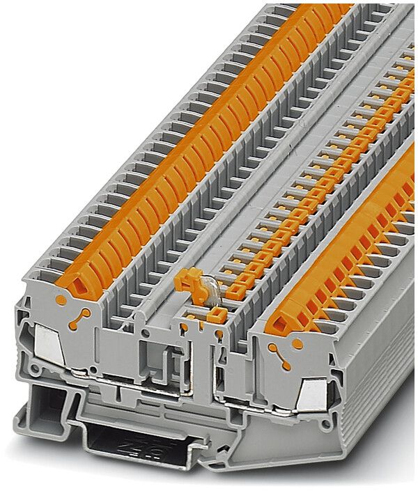 Messertrennklemme 0.5…2.5mm² Schnellanschluss grau