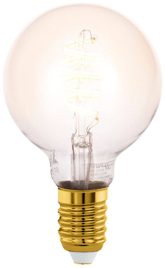 LED-Lampe Eglo CONNECT.Z E27 7W 2200…6500K G80 klar amber Bt/BLE DIM Ø80mm