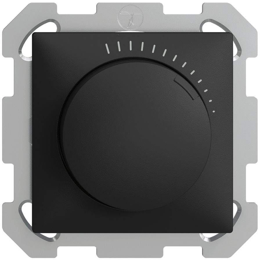 Régulateur de vitesse ENC EDUE 230VAC, 1 phase, 20…400VA, 77×77mm, noir