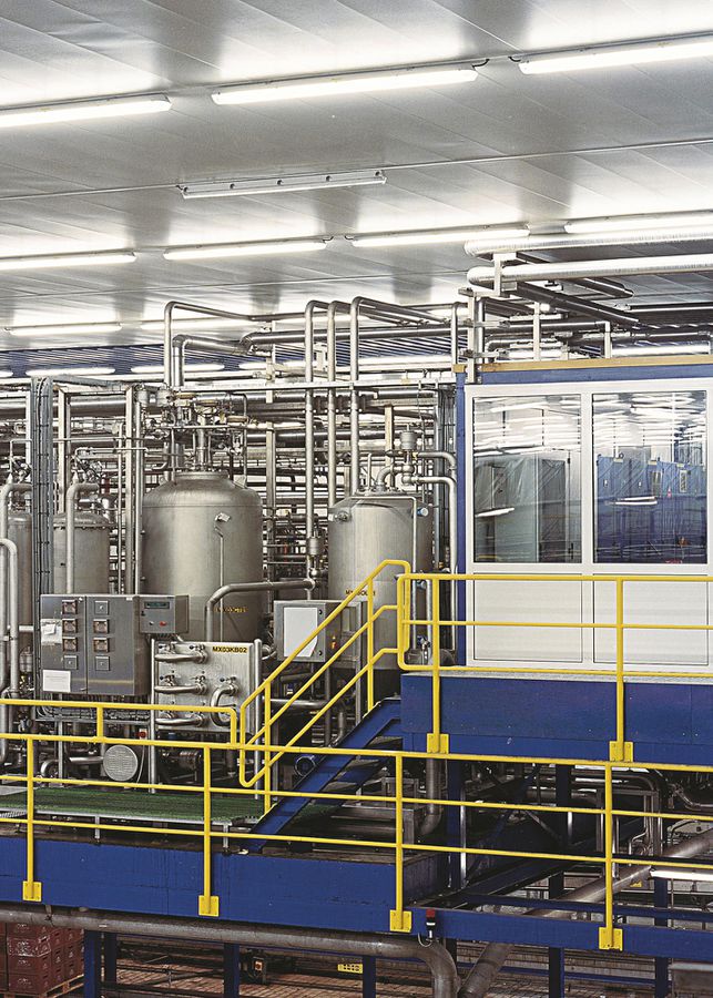 LED-Feuchtraumleuchte Sylvania START Waterproof Twin EM 1.2m 4800lm 4000K IP65