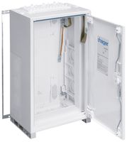 Armoire murale Hager Univers Quickset 108 modules 3 rangées 36UM SK I IP44 blanc