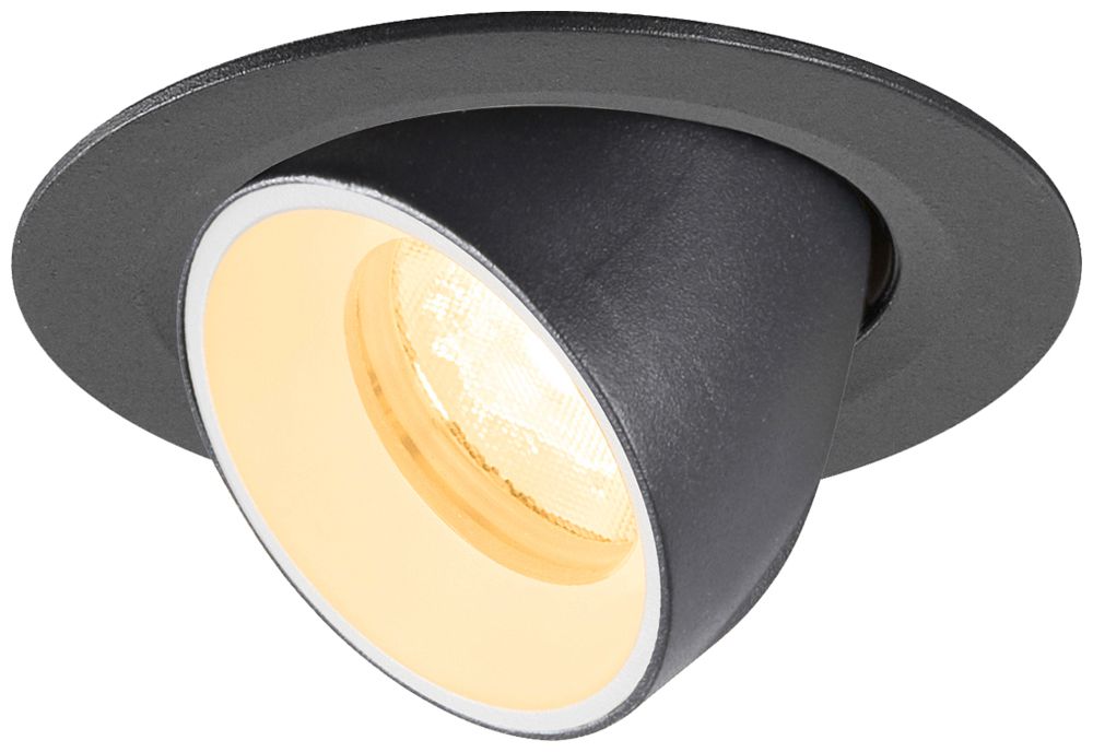 Downlight LED SLV NUMINOS GIMBLE XS 6.9W 950lm 3000K MB DALI Ø80×57mm ne/bi