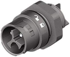 Steckerteil Wieland RST16I3 S S1 M02 SW schwarz