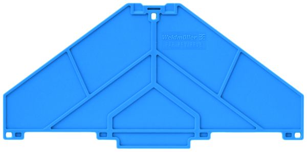 Piastra terminale Weidmüller PAP PRV/PPV8 120×3mm blu