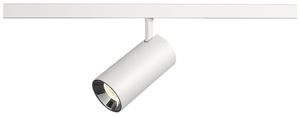 Spot LED SLV NUMINOS S 1×16W 1350lm 940 20° DALI 48V AD Ø60mm bianco/argento