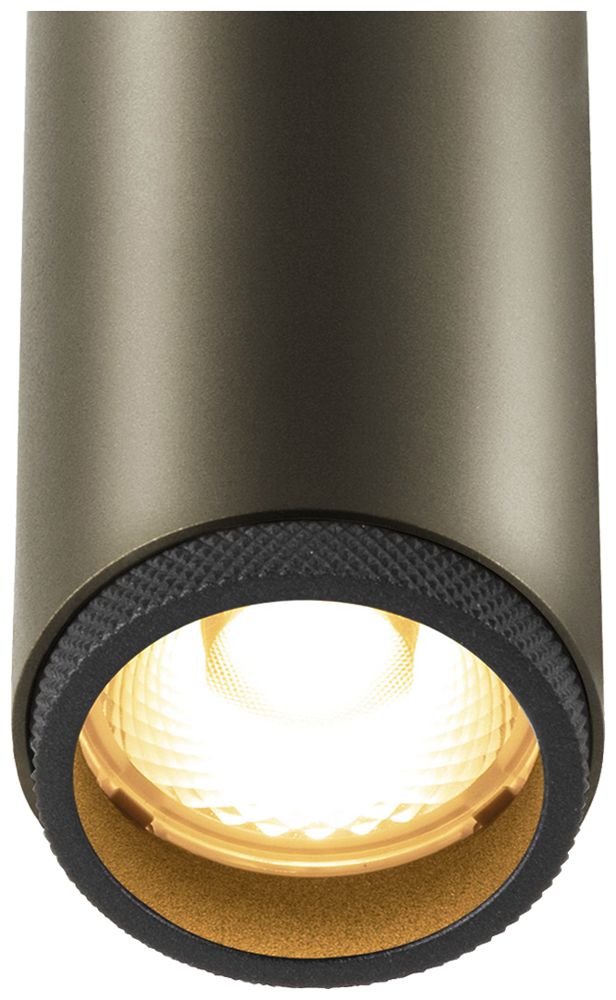 LED-Spot SLV GRIP S 1×11W 610lm 930 29° DIM AD1PH Ø30×101mm Bronze