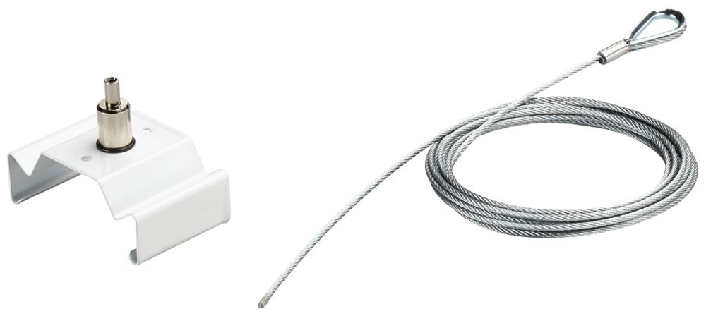 Montagebügel Maxos Fusion LL500Z MB-SW2 L5000 WH, mit Seil 5m, weiss