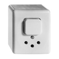 Kit frontal AP FH T12 blanc capot+bouton poussoir