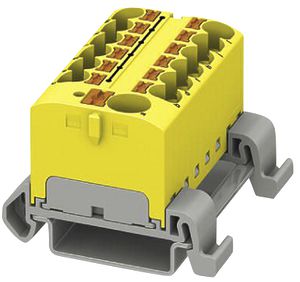 Verteilerblock PX PTFIX 10/12X4-NS35A YE