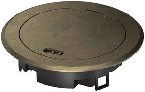 Coperchio Hager per BSR02 metallo ottone