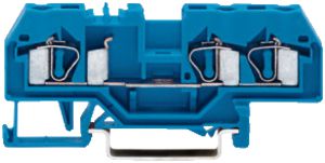 Borne de passage WAGO 4mm² bleu