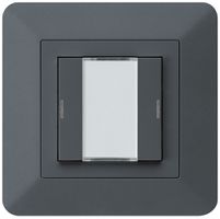 Poussoir ENC kallysto.trend KNX 2×LED RGB s/e-link anthracite
