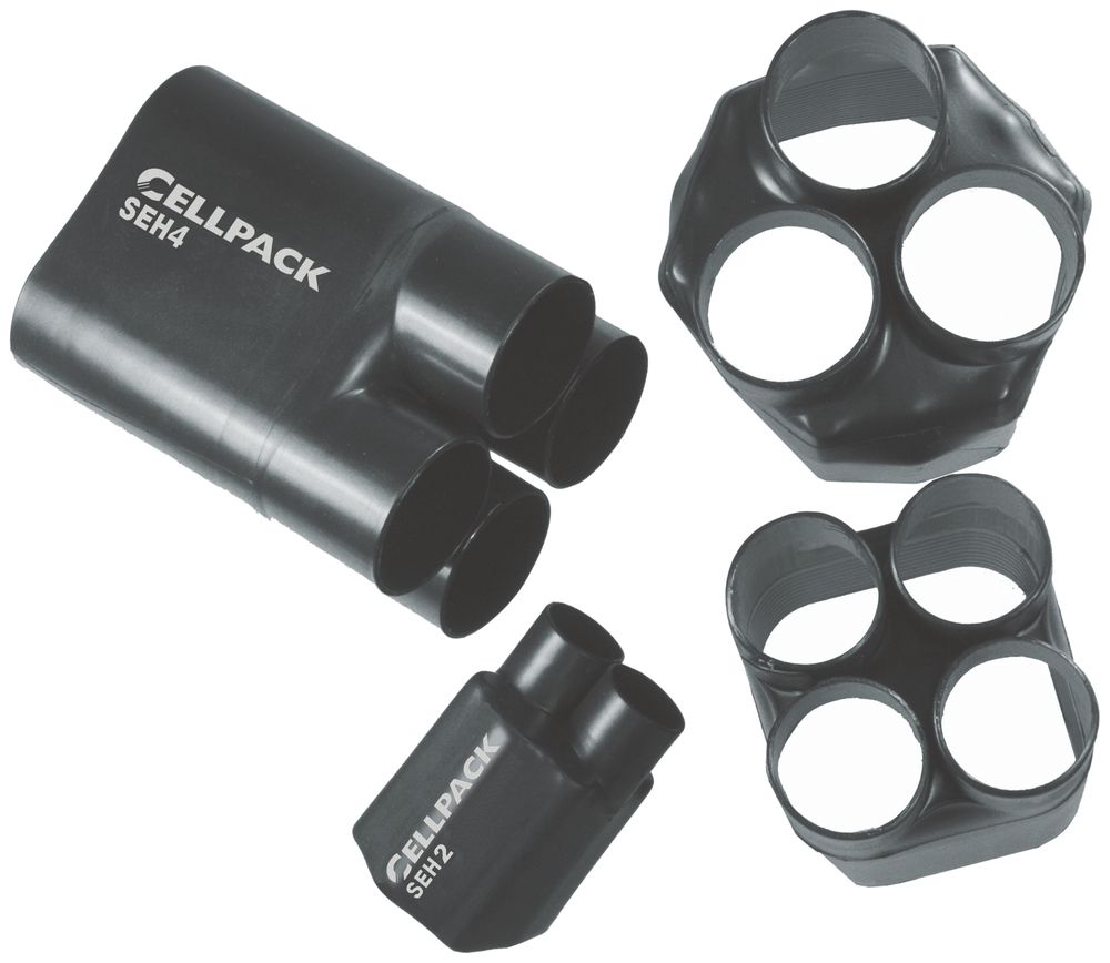 Aufteilkappe SEH5 100…42mm schwarz