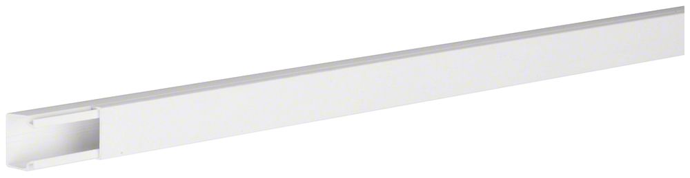 Canal d'installation tehalit LF 20×20×2000mm (l×h×L) PVC blanc trafic