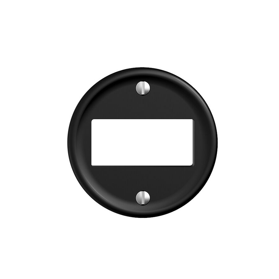 Set frontale STANDARDdue Q per rilevatore di movimento pirios 180 R eco, nero