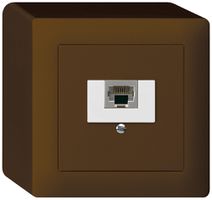 Scatola AP kallysto 1×RJ45s marrone
