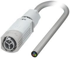 Verbindungskabel PX IPD PL 3P 2.5mm² 450V 16A 1000mm lgu Stecker-frei