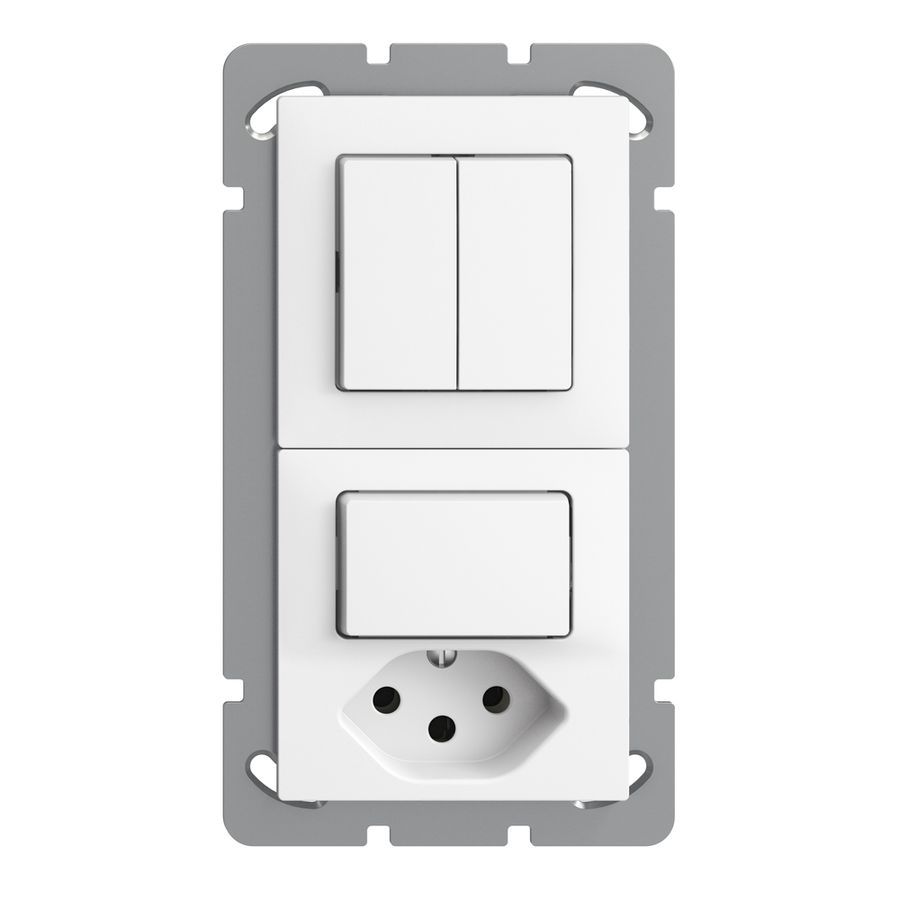 Combinaison ENC EDIZIOdue 1/1P+3/T13 blanc