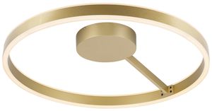 LED-Decken-/Wandleuchte SLV ONE 60 CW 23W 750lm 927/930 DIM Ø600 Messing