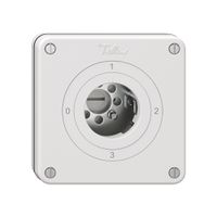 Interruttore rotativo NUPU NEVO, 5/1L, senza cilindro, KS, 0-1-2-3, bianco