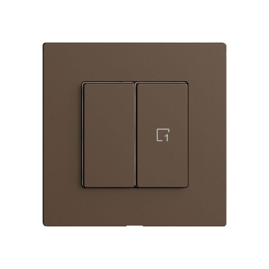 Commande pour interrupteur EDIZIOdue Wiser 1c 2t cof