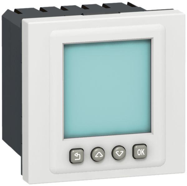 Timer INS MOS 1W 16A bianco 2moduli