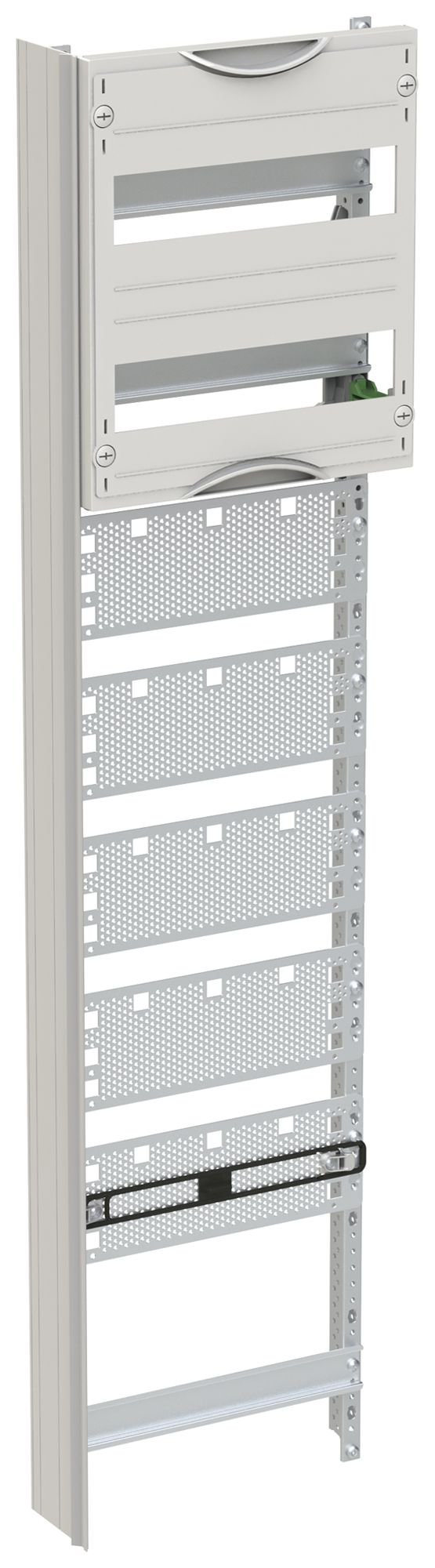 Panneau média ComfortLine 7 rangées 24UM 2 rangées DIN 1050×250×78mm