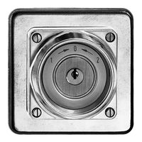 Contact pivot. ENC hum.1->0<-2 Al nature avec serr.de sûr.