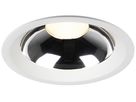 Downlight LED SLV C 200 8/16/24W 3100lm 940 IP54 WB Ø226mm blanc