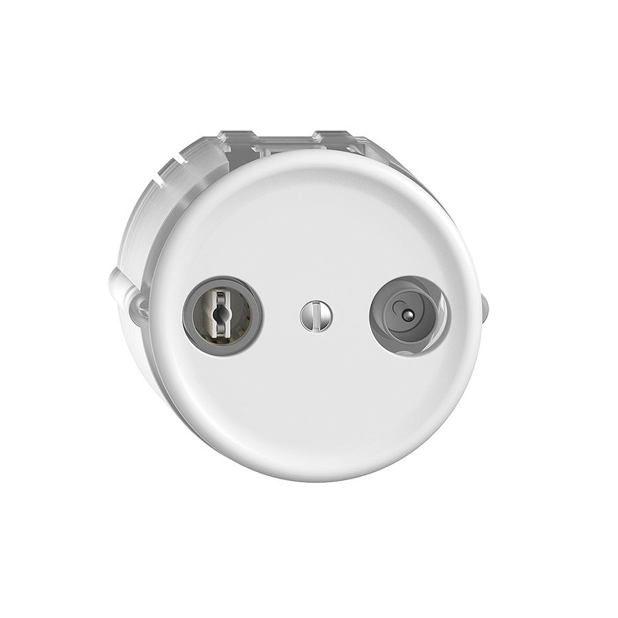 UP-TV-R-Dose STANDARDdue 4dB weiss Breitbanddose 5…2000MHz, Q