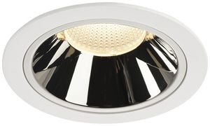LED-Downlight SLV NUMINOS XL 37.4W 3500lm 3000K 20° DIM Ø160×108mm ws/Cr