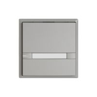 KNX-Taster RGB EDIZIO.liv SNAPFIX® Temperaturfüh.RGB-LED Pap.1×T 2-Tbed.hgu