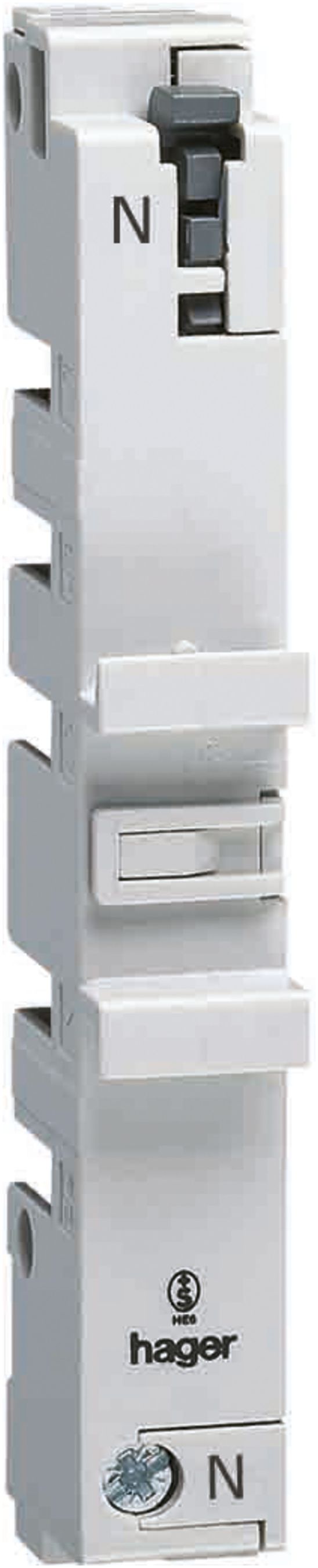 Sammelschienenadapter tertio DIN N 1P 63A