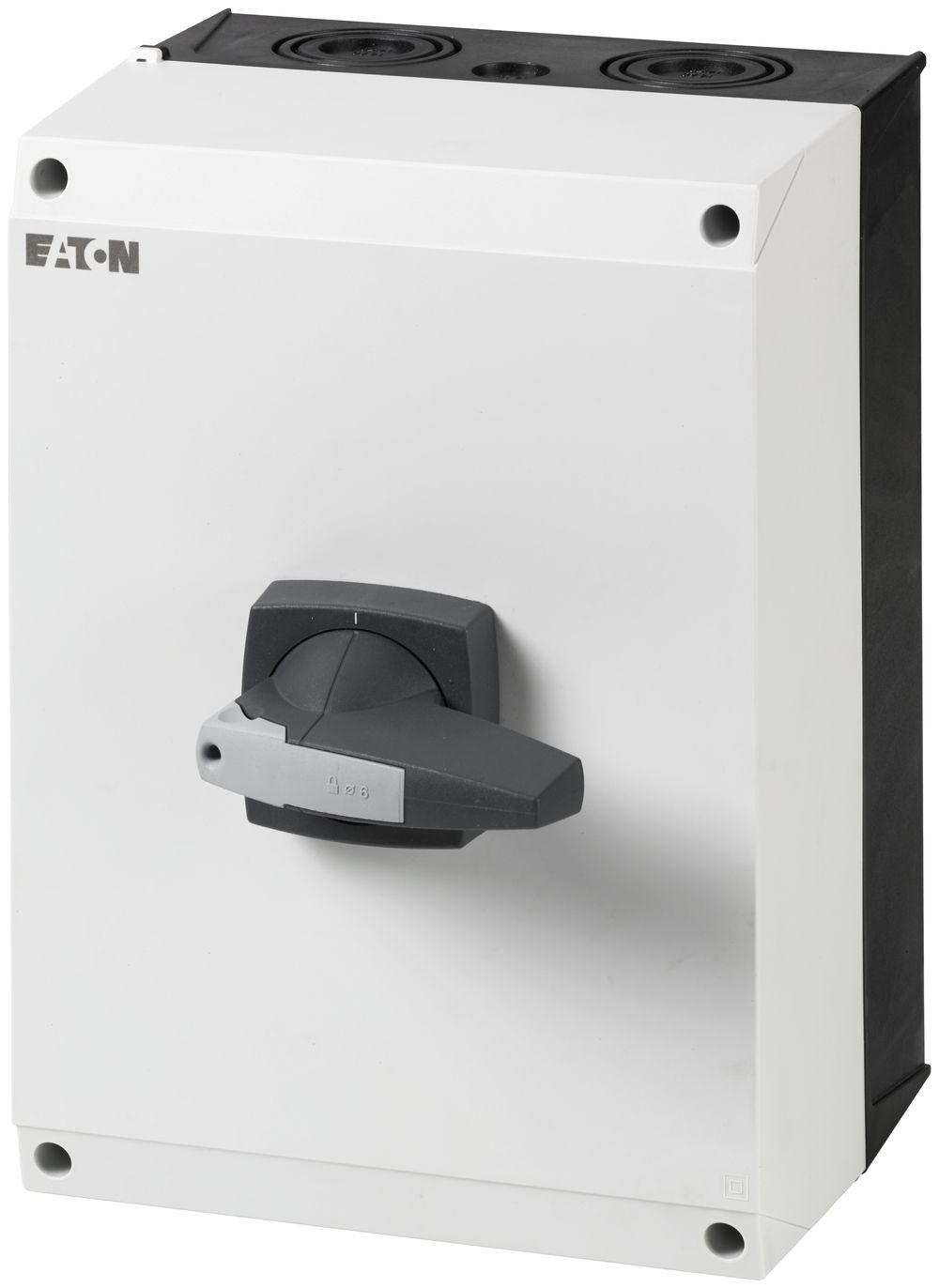 AP-Lasttrennschalter ETN 125A/4L Drehgriff grau