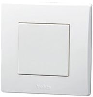 Émetteur mural RF AP Yokis TLM1T45P, 1 touche 2.4GHz 250m