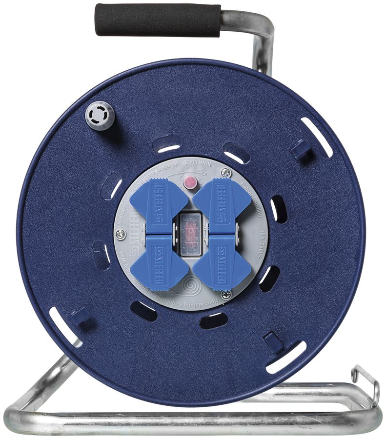 Kabelrolle STERO LOOP KU Gr.1 blau/garu, 4×Typ 13 IP44