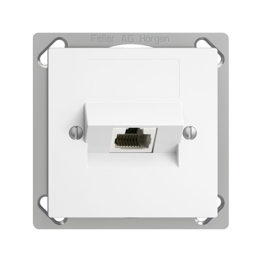 EB-Dose 1×RJ45/u 8P ITplus EDIZIOdue weiss